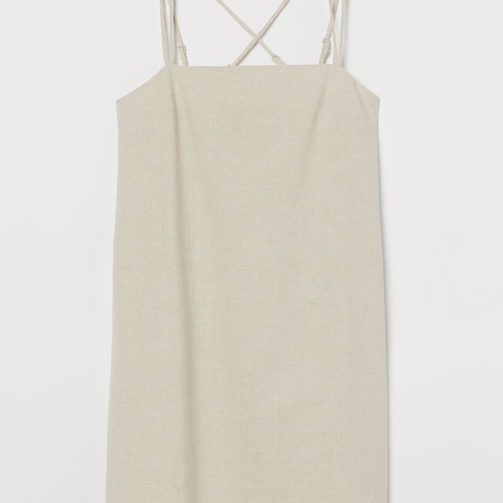 NWT Linen-blend Dress